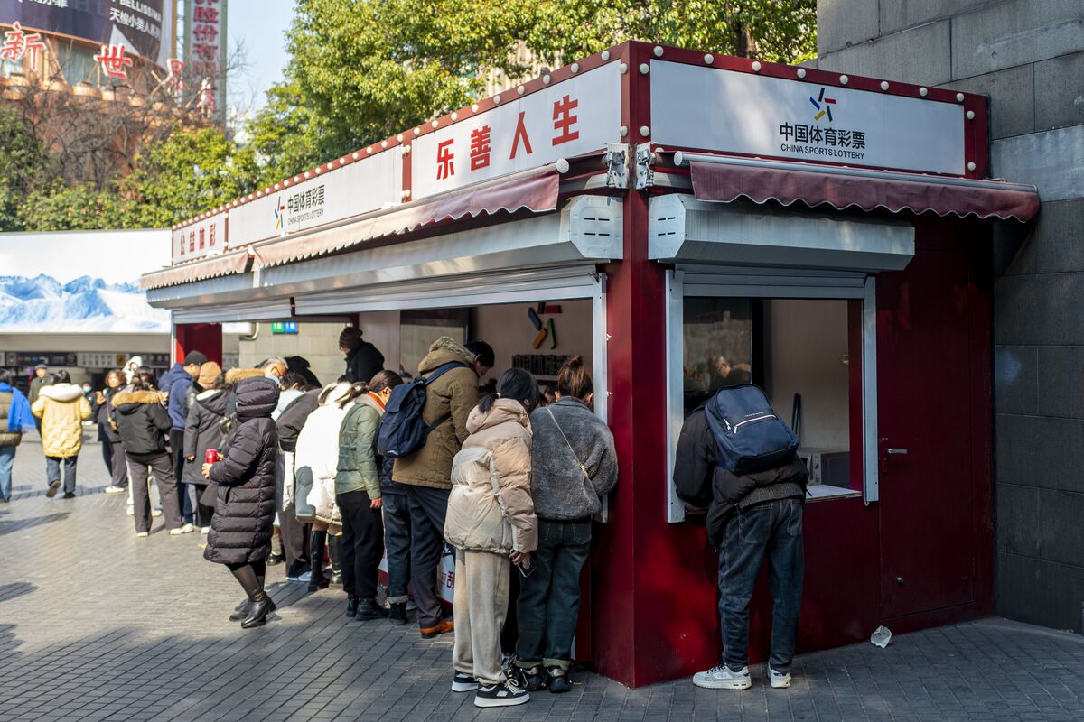 中国年轻人通过玩彩票缓解经济放缓的焦虑